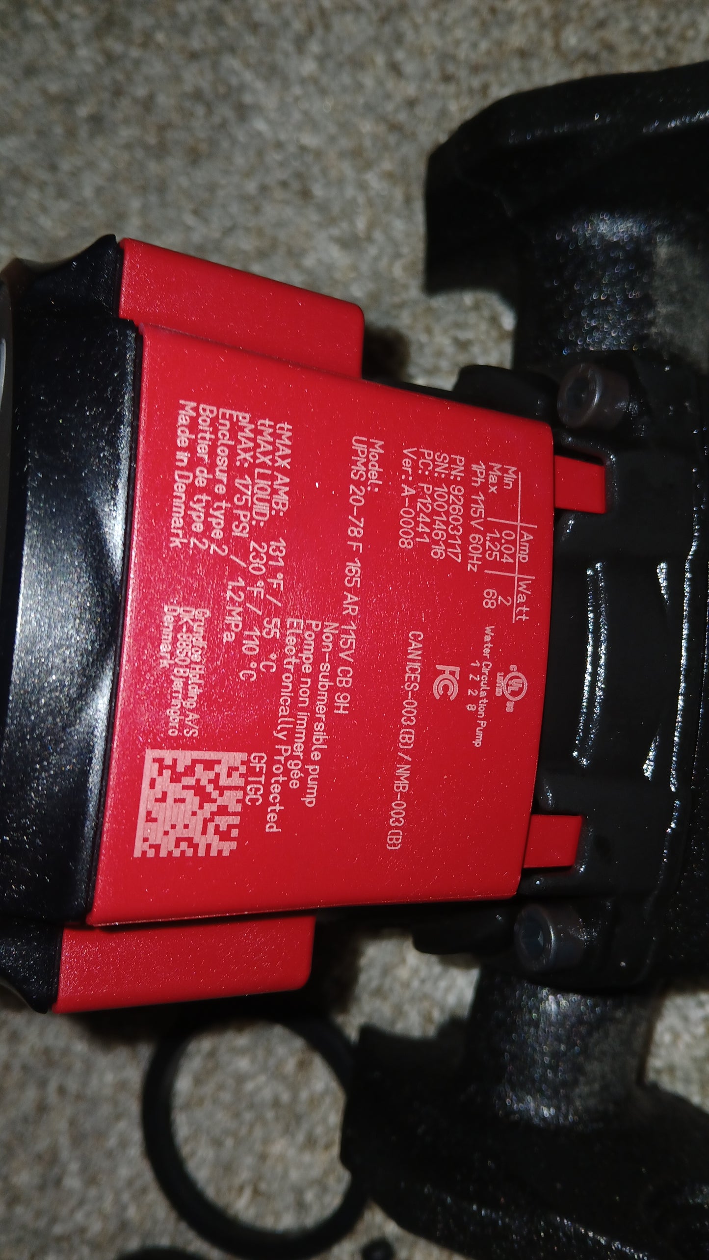 Grundfos UPMS 20-78 F ECM Circulator Pump